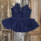 Navy Melina Top
