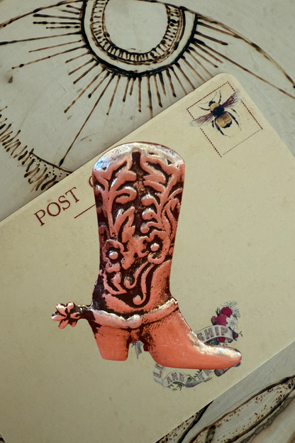 Boot Hat Pin