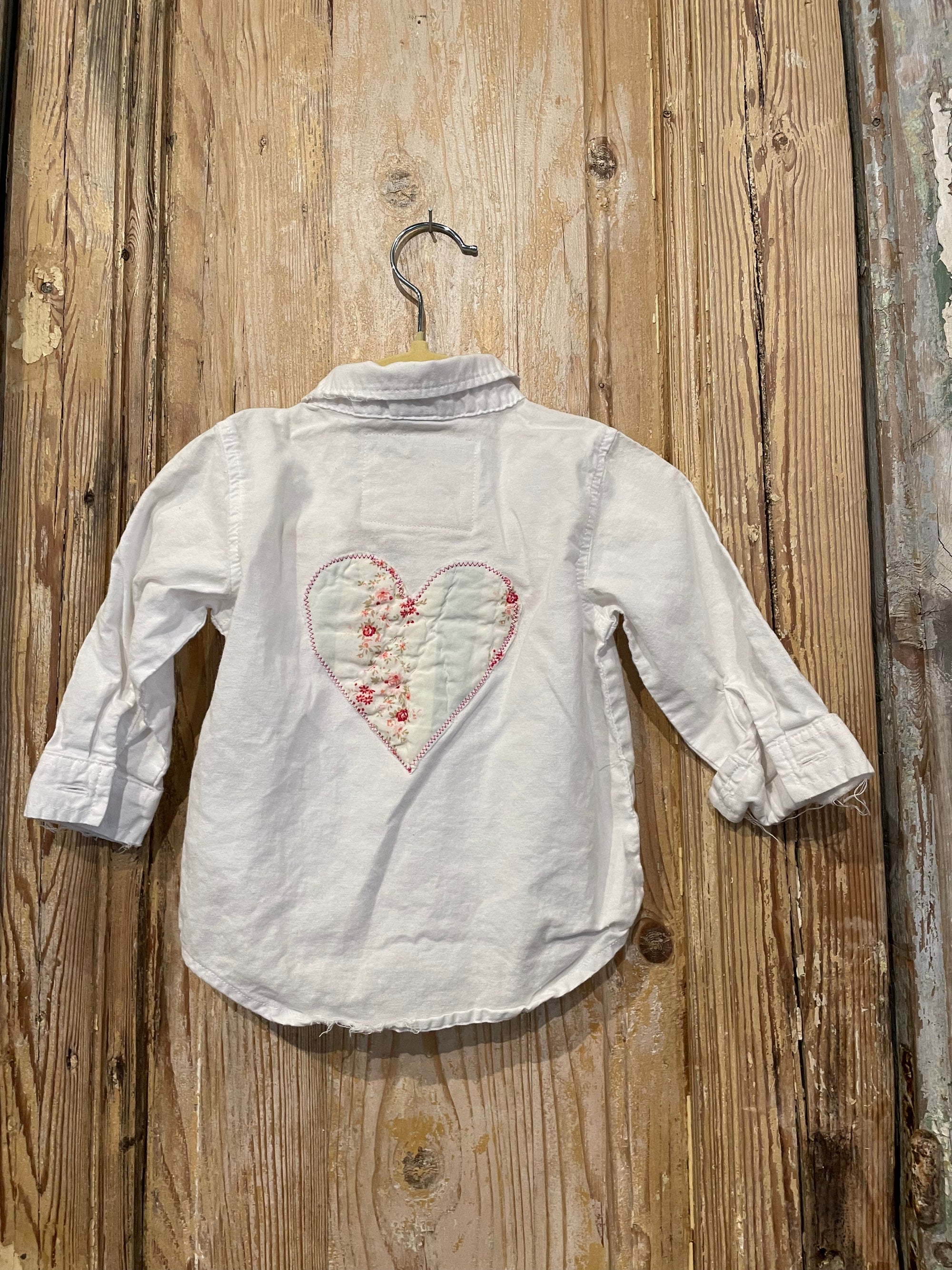 6-12m Love Heart Shirt