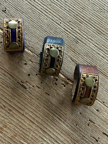 Leather Rings