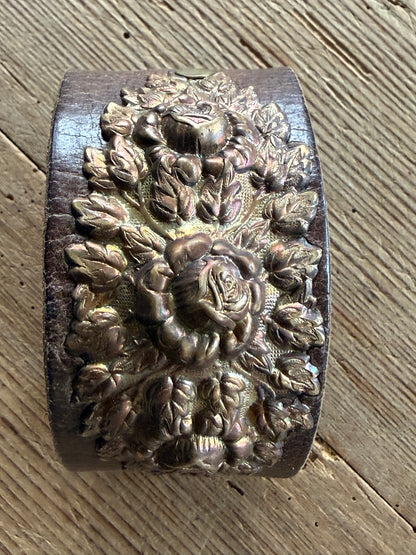 Brown Leather Cuffs
