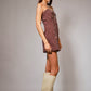 Embroidered Tube Dress