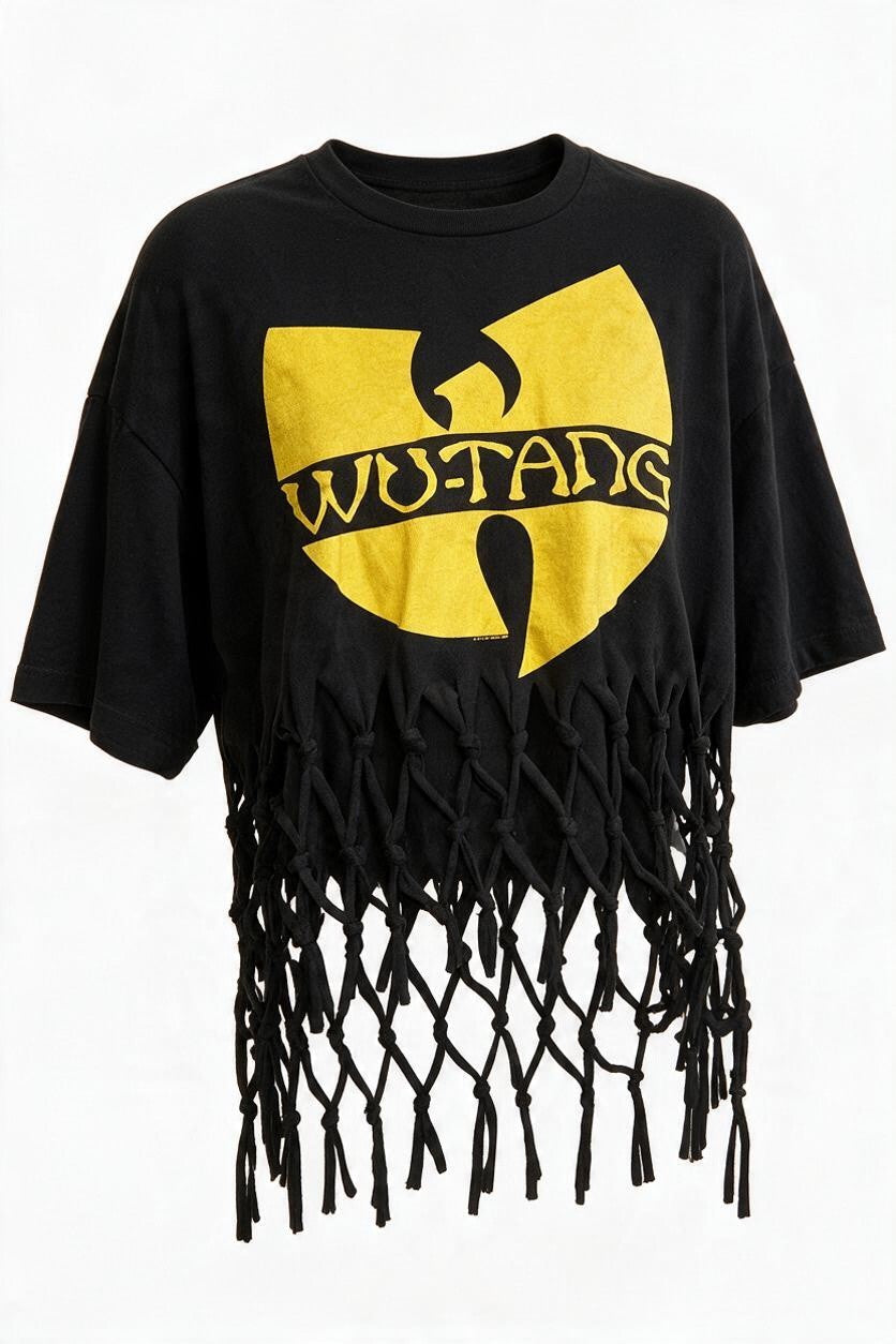 XL Fringed Band Tees