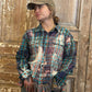 Large Ruffled Flannel