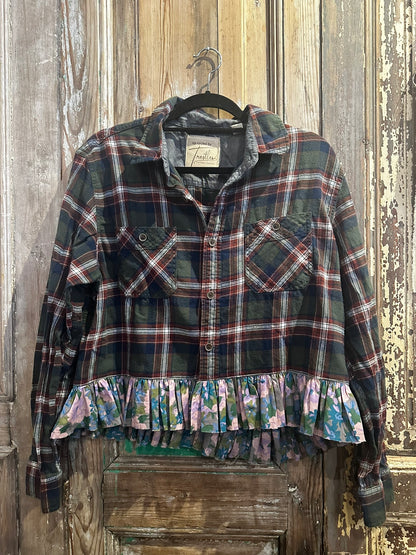Medium Ruffled Flannel