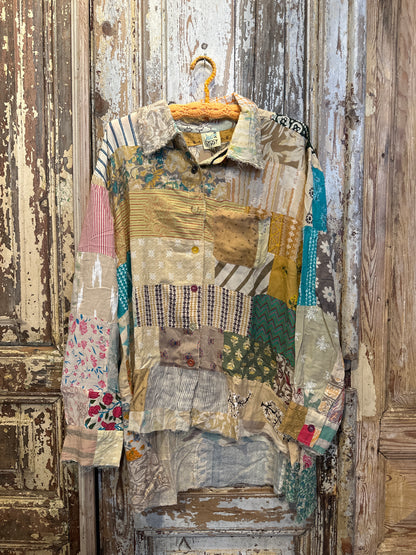 Patchwork Sunrise Top JG-172