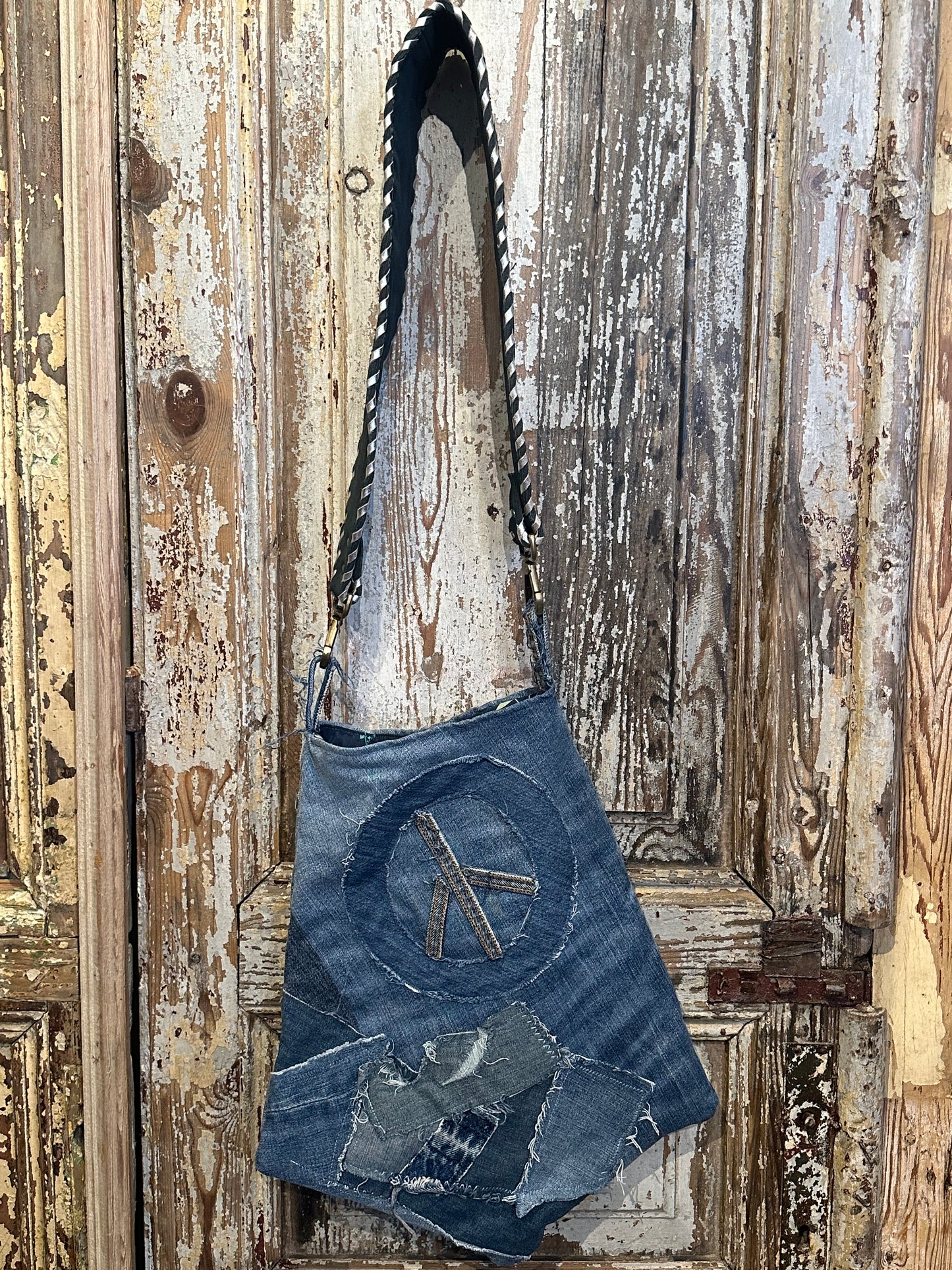 Up Cycled Peace Purse