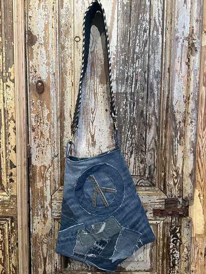 Up Cycled Peace Purse
