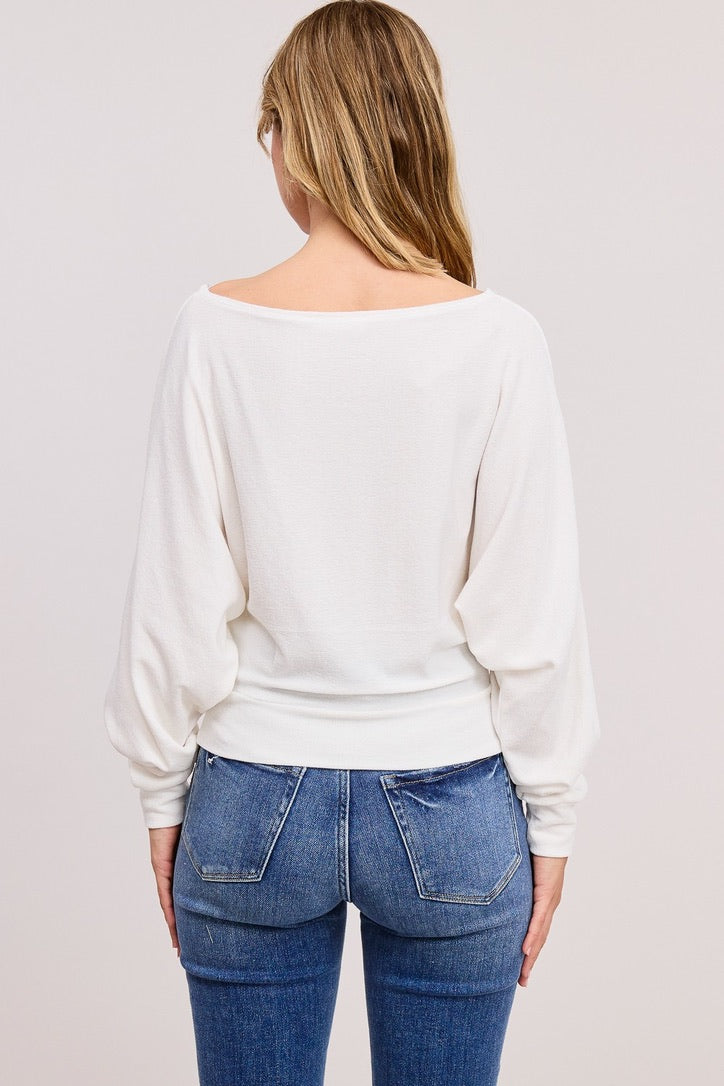 Lux Boatneck Sweater