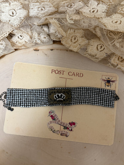 All Bling Mesh Bracelet