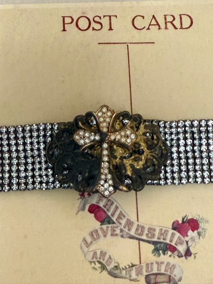 All Bling Mesh Bracelet