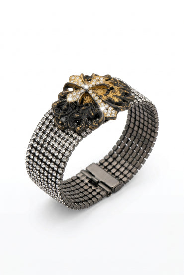 All Bling Mesh Bracelet