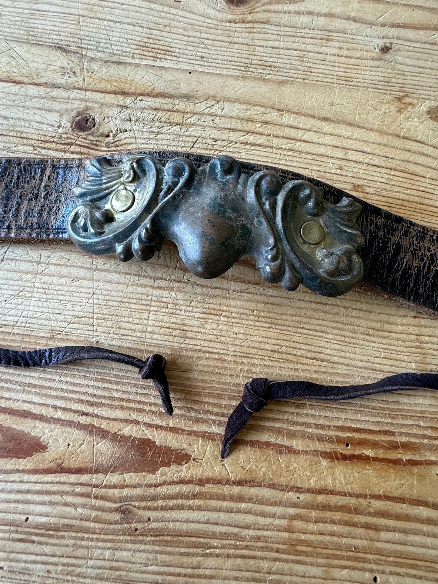 Ornate Leather Hat Bands