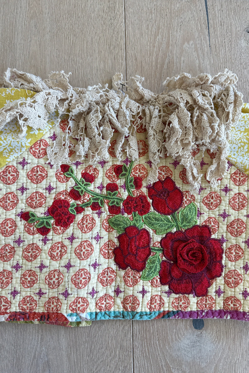 Quilted Remnant Baby Jacket