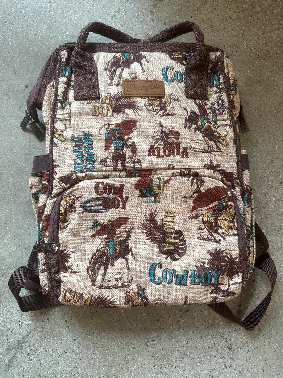 Retro Cowboy Backpack