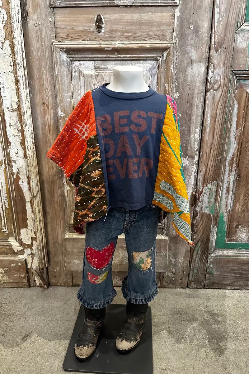 2T Best Day Ever Poncho