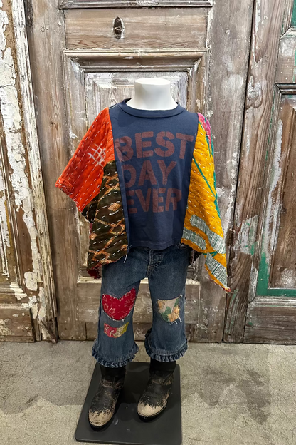 2T Best Day Ever Poncho