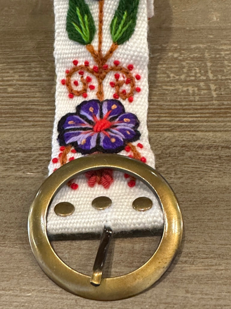 Peruvian Embroidered Belt