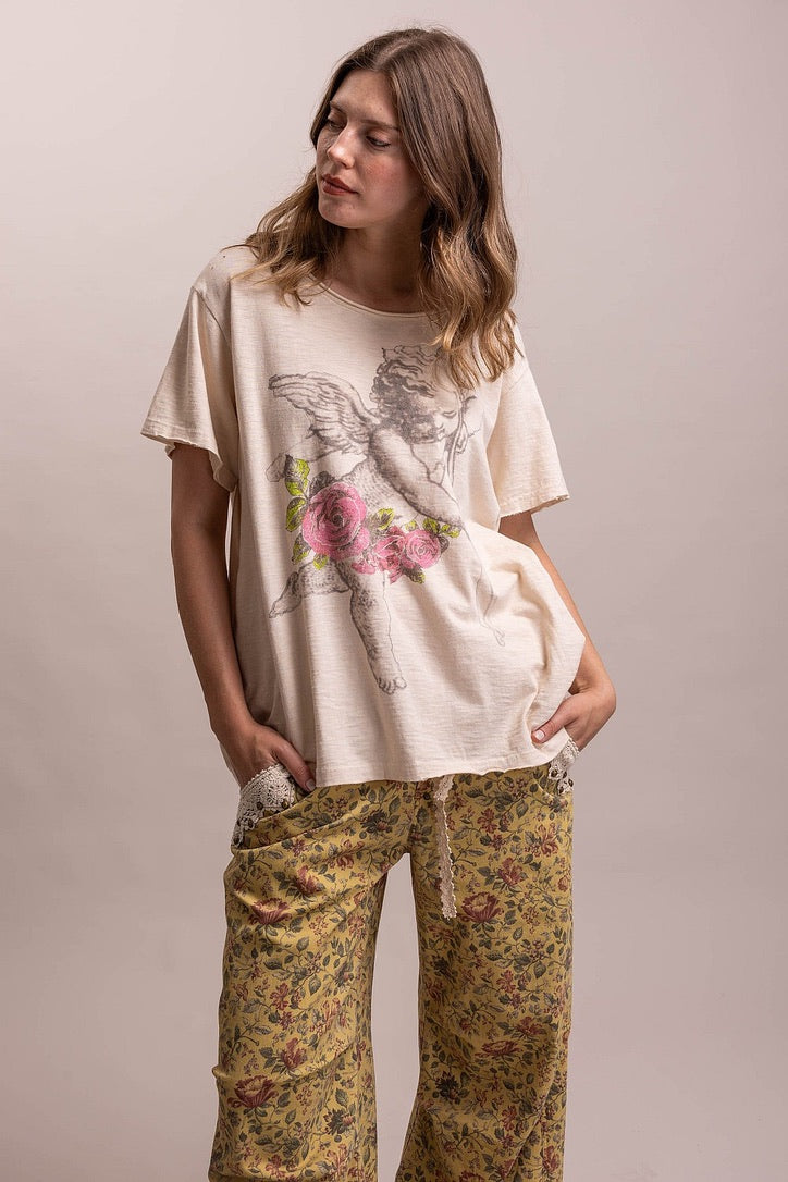 Cherub & Rose Tee