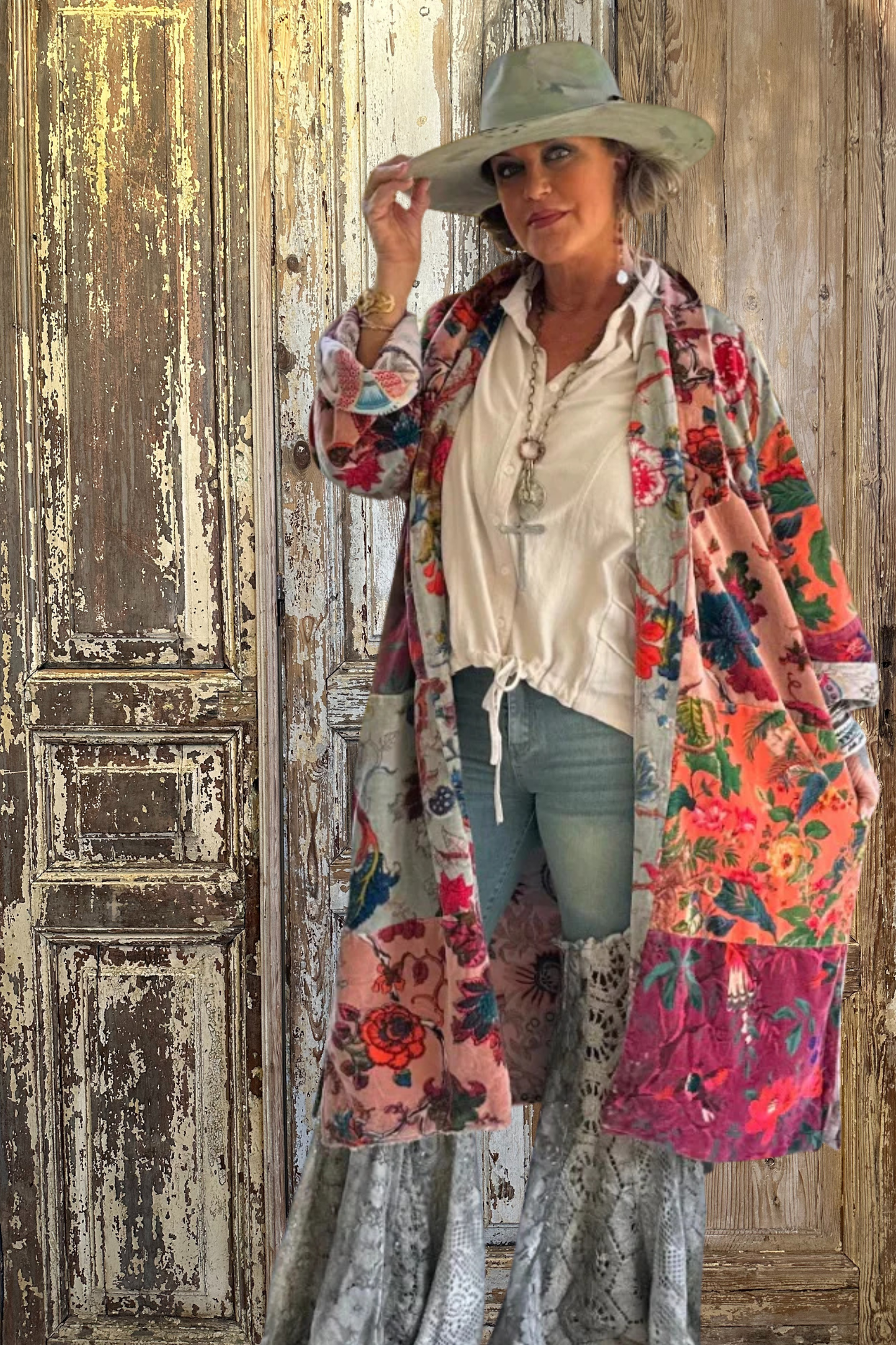 Velvet Garden Duster