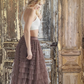 Sized Ruffled Tulle Skirt-9912