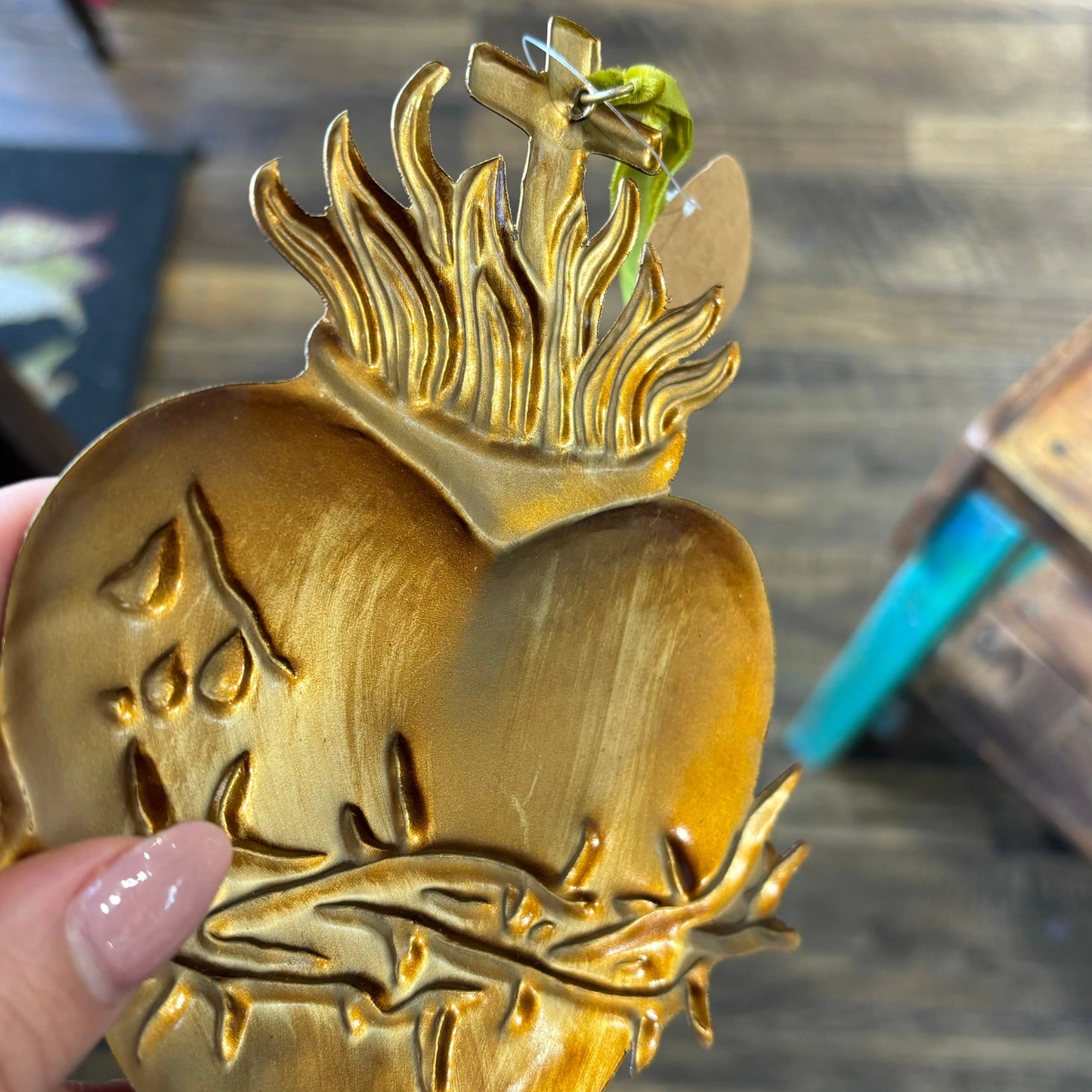 Holy Family Hearts Ornaments