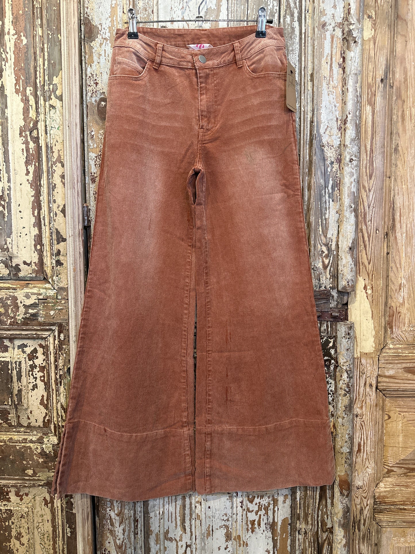 Wide Leg Corduroy Pants