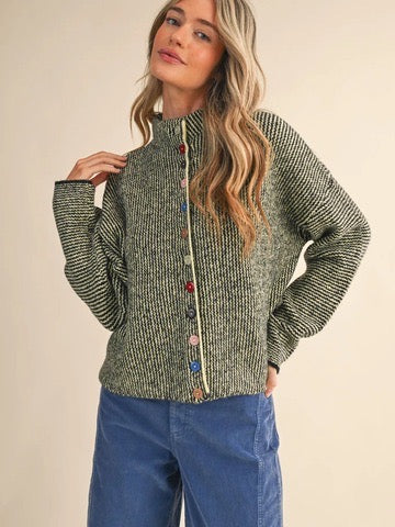 Buttons Sweater