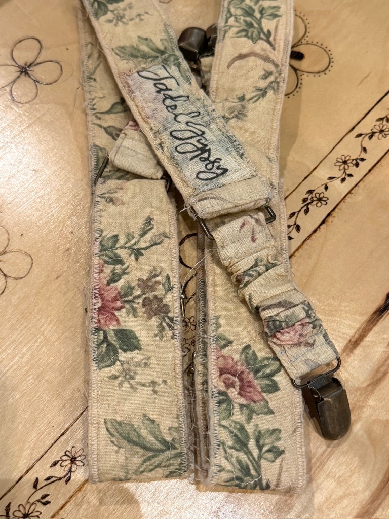 Quilted Gypsy Suspenders