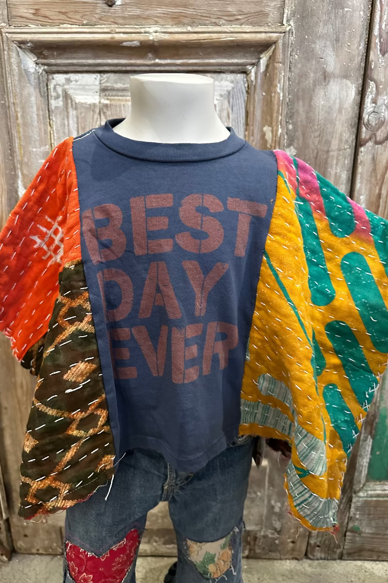 2T Best Day Ever Poncho