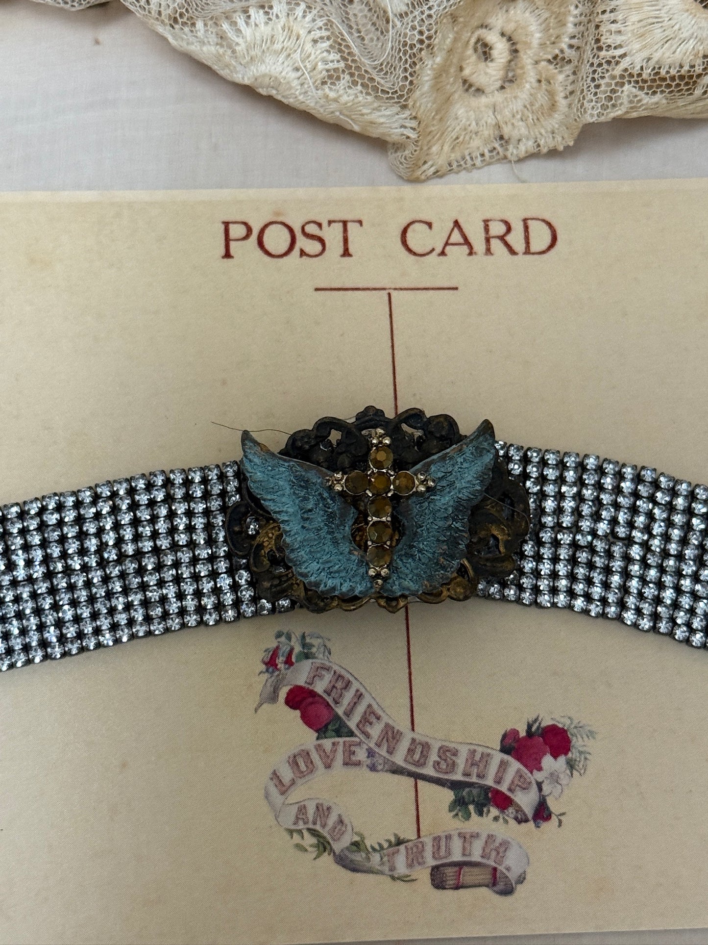 All Bling Mesh Bracelet