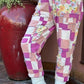 Pink Patched Pants