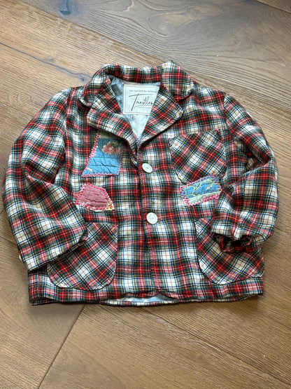 3T Up Cycled Heart Blazer