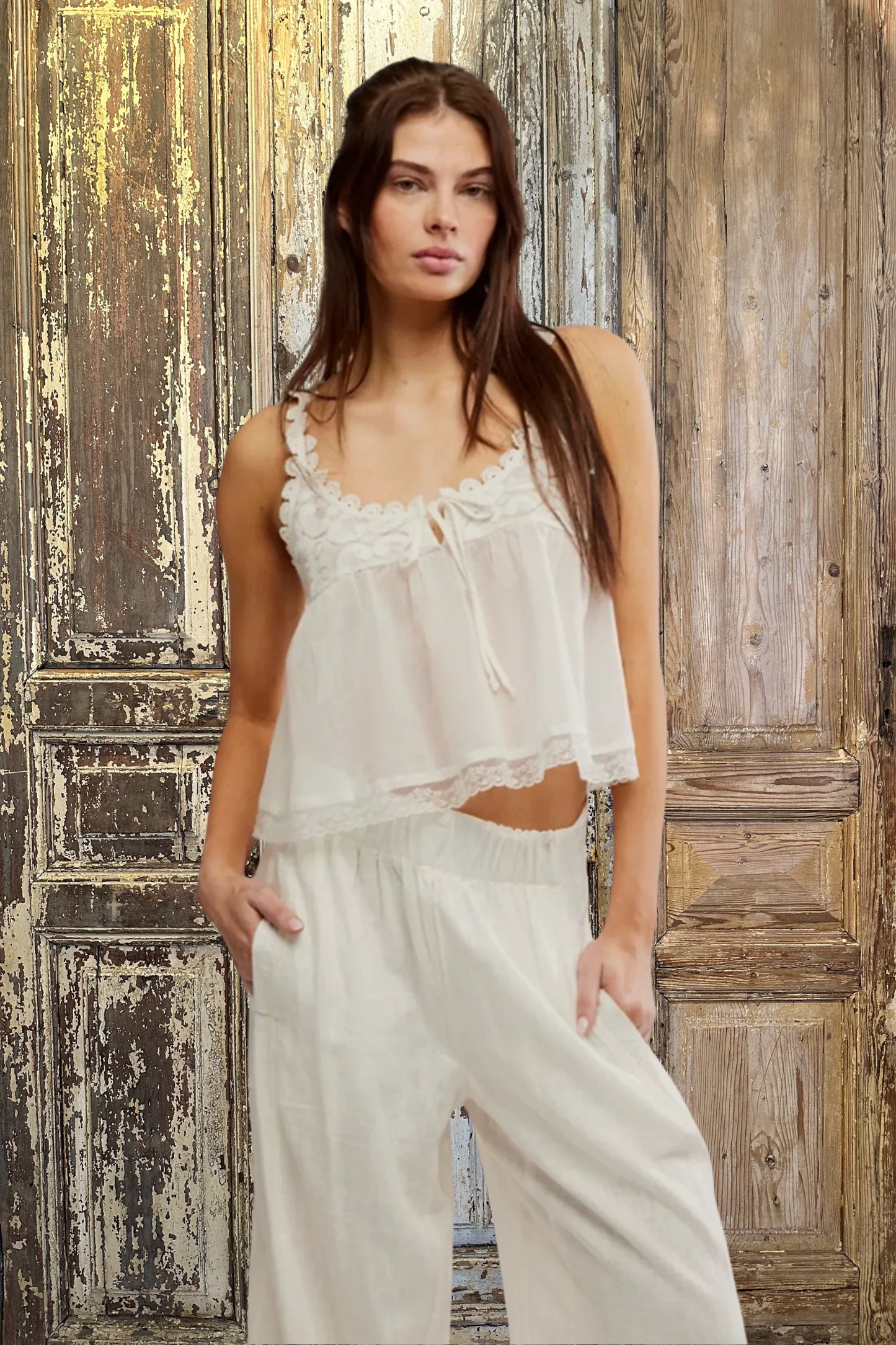 Stevie Lace Tank