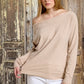 Lux Boatneck Sweater