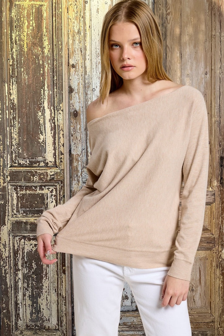 Lux Boatneck Sweater