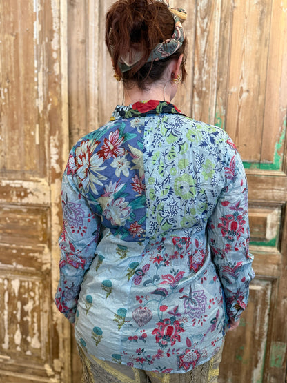 Patch Floral Blouse