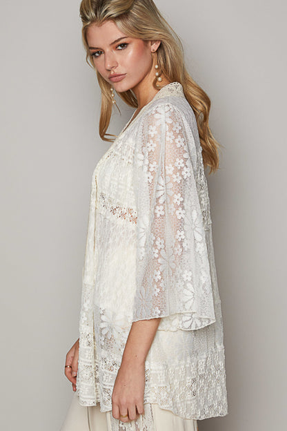 3/4 Lace Kimono