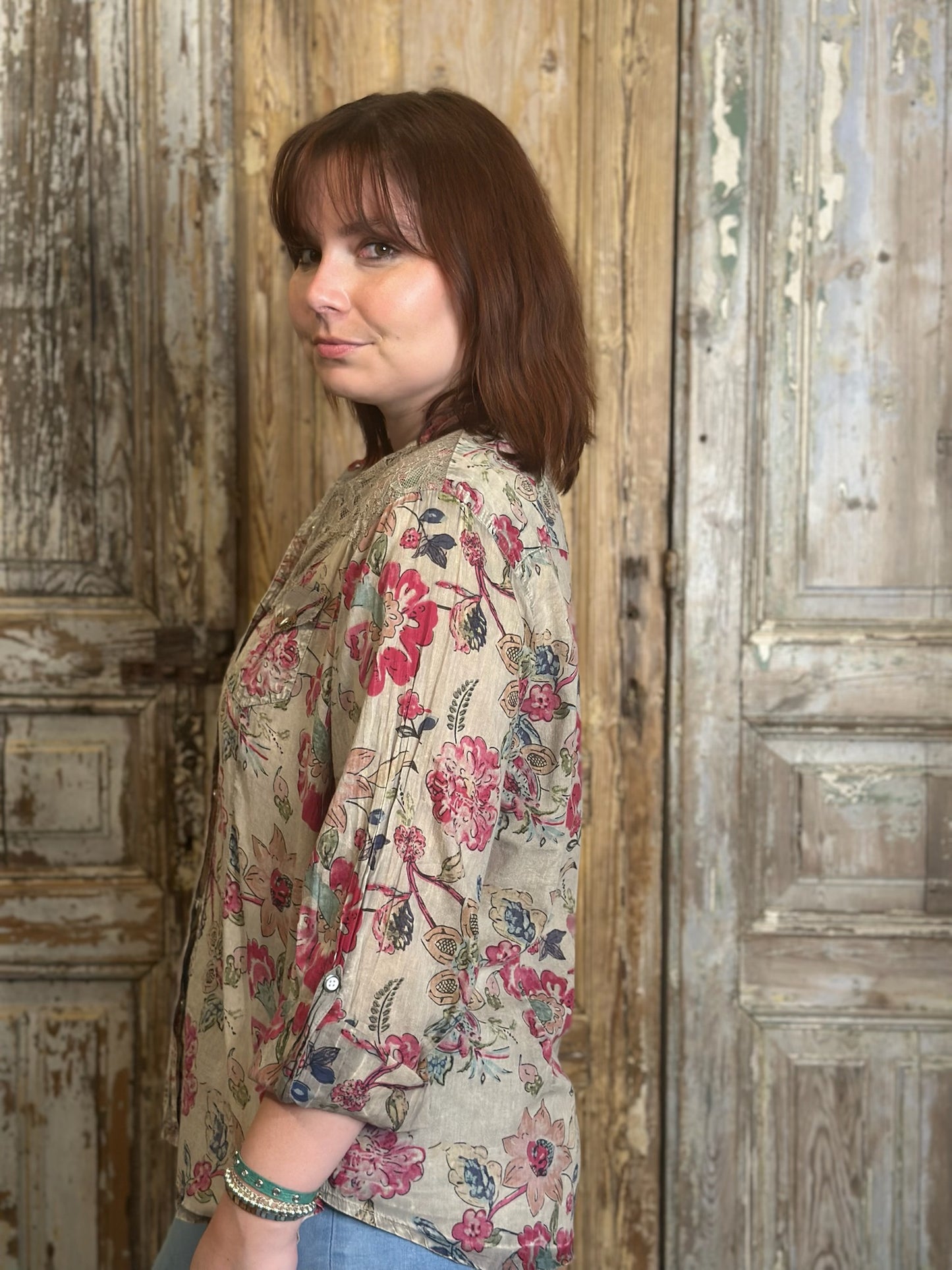 Cowboy Lace Floral