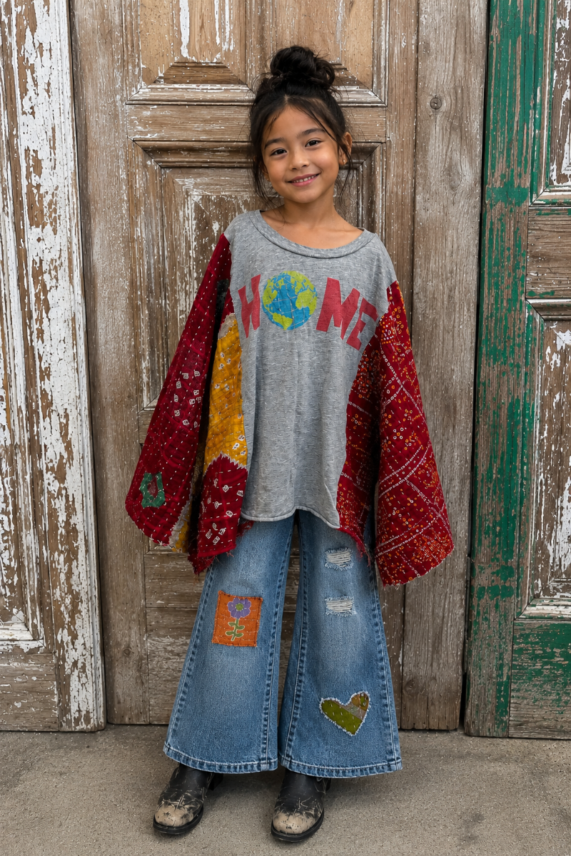 6y Home Poncho