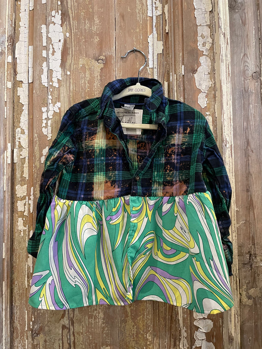 3T Ruffled Flannel