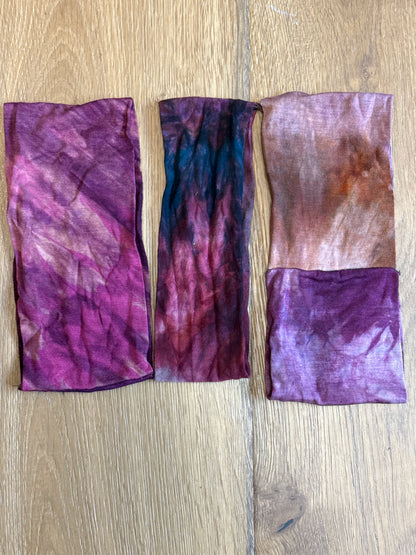 Hand Dyed Head/Hat Bands