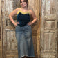 Denim Maxi Skirt