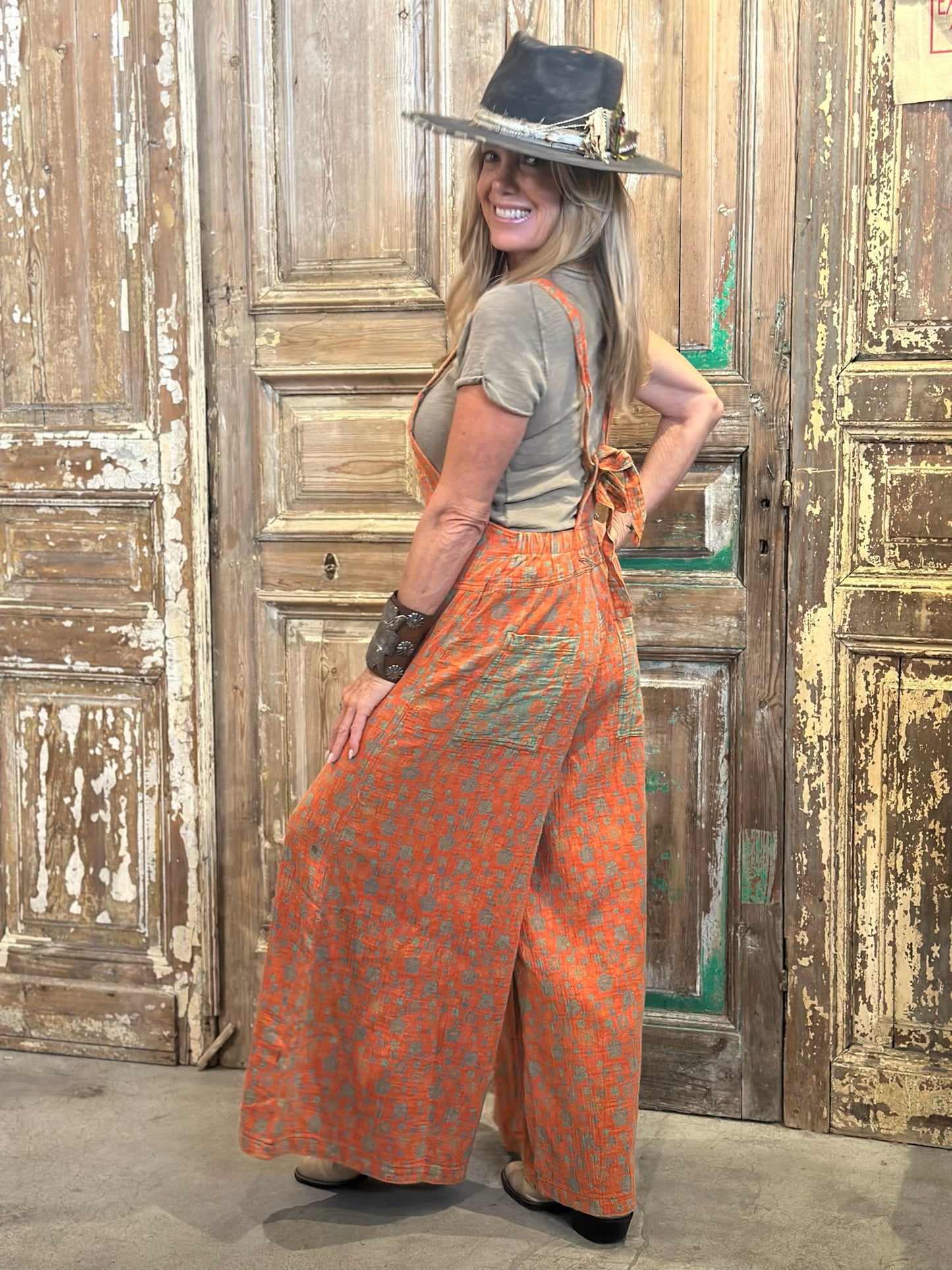 Happy Flower Overalls
