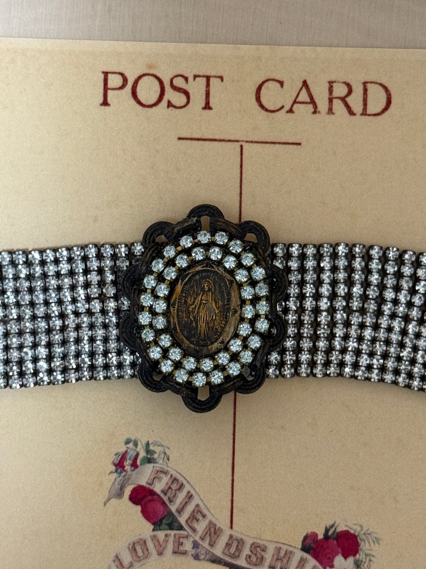 All Bling Mesh Bracelet