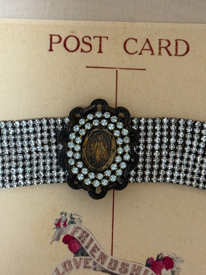 All Bling Mesh Bracelet