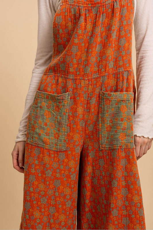 Happy Flower Overalls