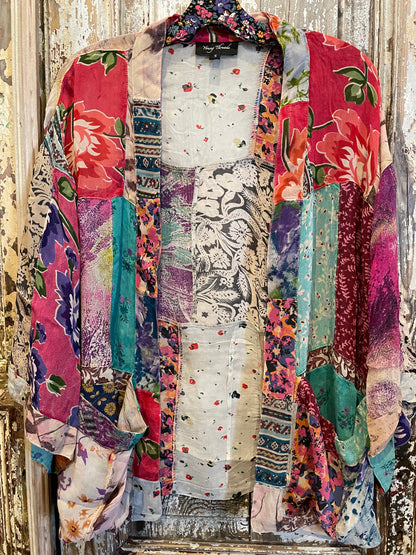 Multi Print Kimono