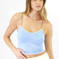 Washed Skinny Strap Cami-9887