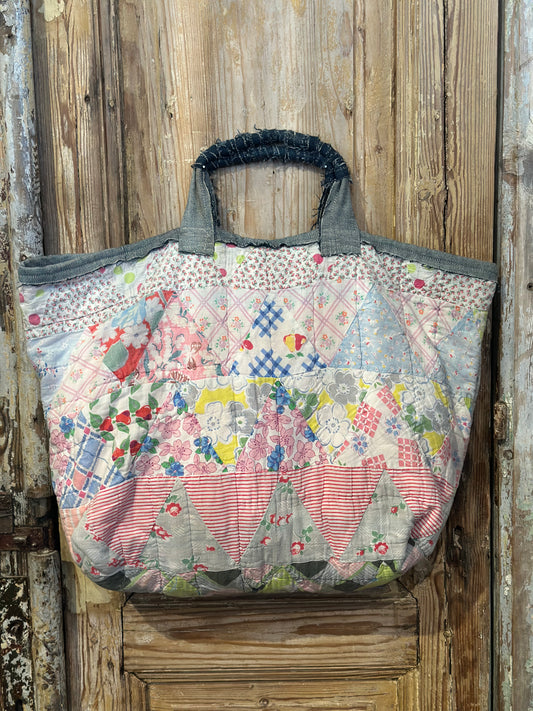 Up Cycled Quilt Bag